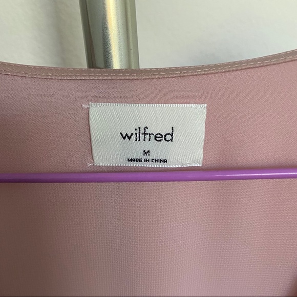 Aritzia Wilfred stain wrap dress - Picture 3 of 4